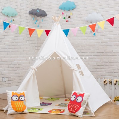 Indian children 's tent cotton canvas Pentagon monochrome models