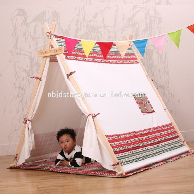 Kids Play Teepee Tents For Kids Rooms Recycled Canvas Play Tent Scottish style