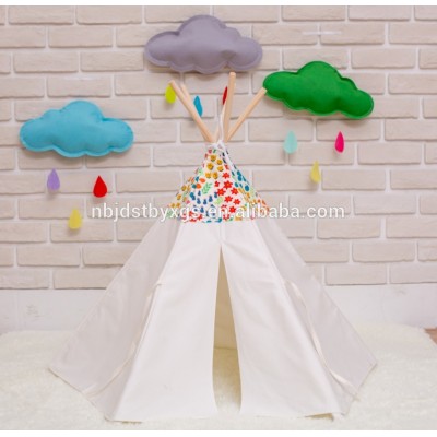 Small fresh style indian canvas dog teepee