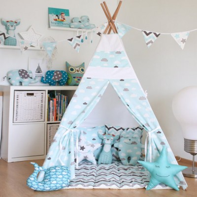 Beautiful children playhouse kids teepee tent for sale