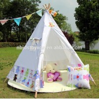 custom made Full canvas indian children's tee pee tent