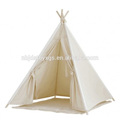 Birthday party decoration canvas indian teepee tent