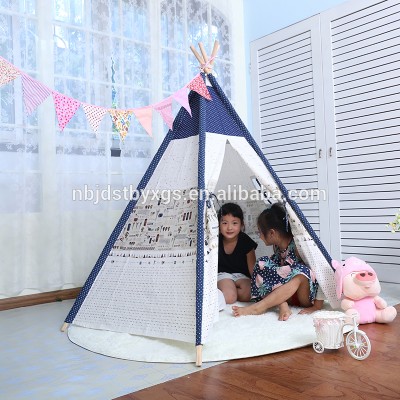 Factory direct sales tents canvas teepee tent of children toys