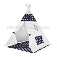 High Quality Indoor Outdoor Canvas Play Tents Children Kids Play Indian Teepee Tent