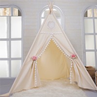 Simple atmosphere canvas tent of play house