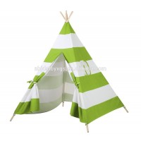 Simple atmosphere children's canvas tipi tent