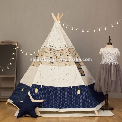 Spot Indian tent children cotton canvas printing factory direct