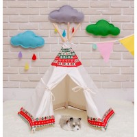 Beautiful pet tent dog rest indian tent