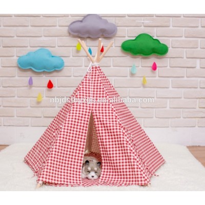 Factory stock clearance indian canvas wholesale dog teepee