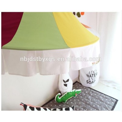 Children small  hanging wall half moon canvas tent